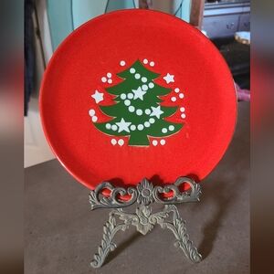 Waechtersbach Christmas Tree Set Of 6 8 Inch Salad Plates